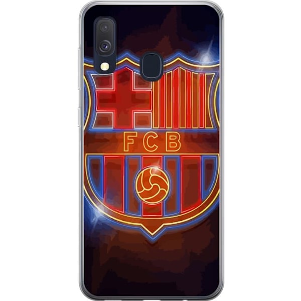 Samsung Galaxy A40 Gjennomsiktig deksel FC Barcelona