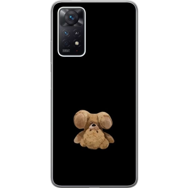 Xiaomi Redmi Note 11 Pro Gennemsigtig cover Op og ned bjørn