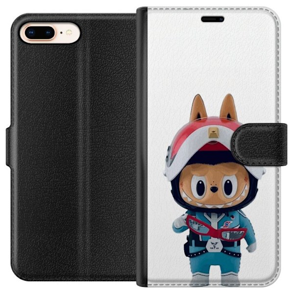 Apple iPhone 8 Plus Lompakkokotelo How2work Labubu hirviöt x