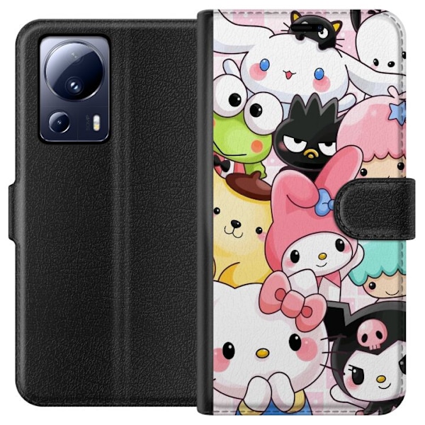 Xiaomi 13 Lite Lommeboketui Kawaii Sanrio Crew