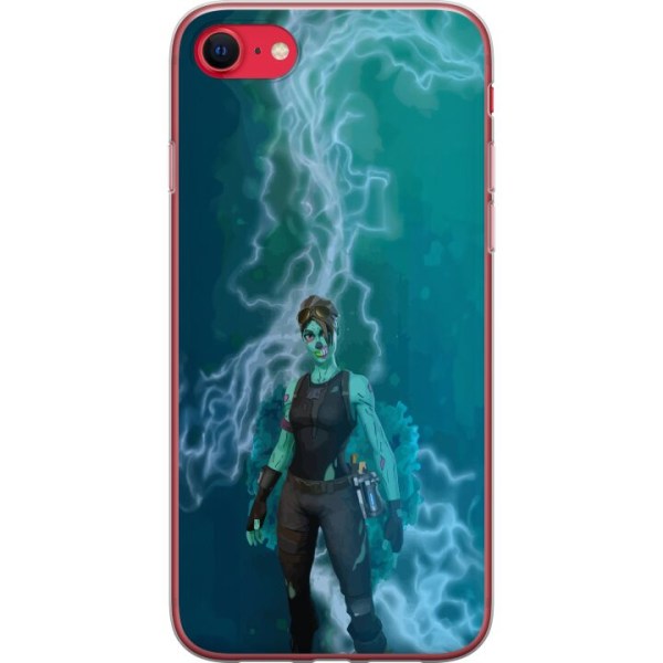 Apple iPhone 7 Läpinäkyvä kuori Fortnite - Ghoul Trooper