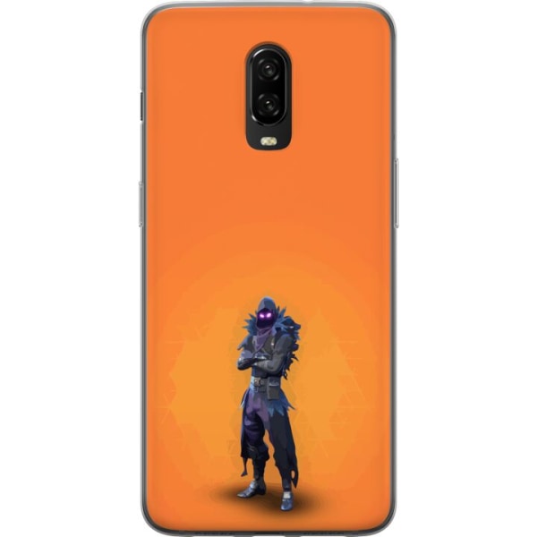 OnePlus 6T Gennemsigtig cover Fortnite - Raven