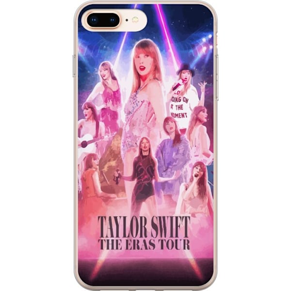 Apple iPhone 8 Plus Läpinäkyvä kuori Taylor Swift