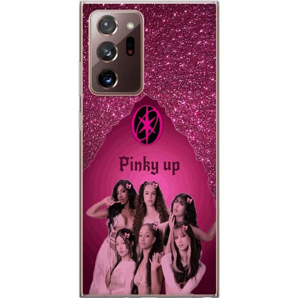 Kompatibelt Mobildeksel til Samsung Galaxy Note20 Ultra KATSEYE Pinky Up rosa