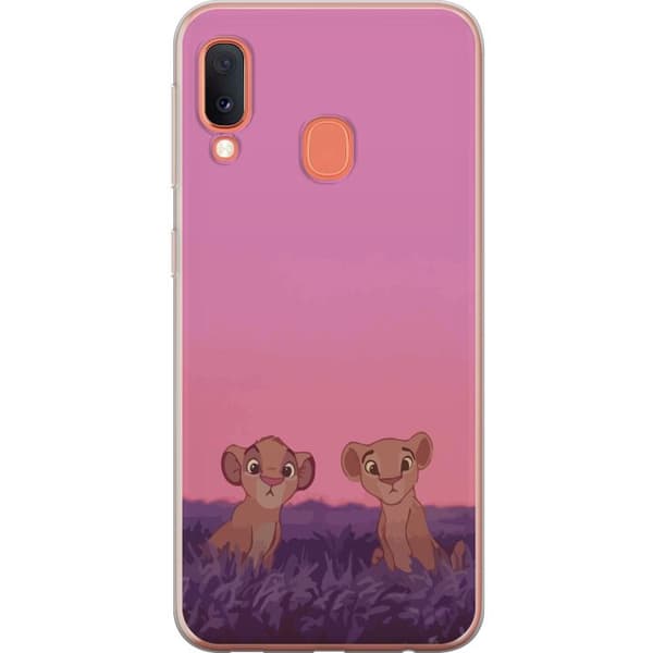 Kompatibelt Mobildeksel til Samsung Galaxy A20e Rosa