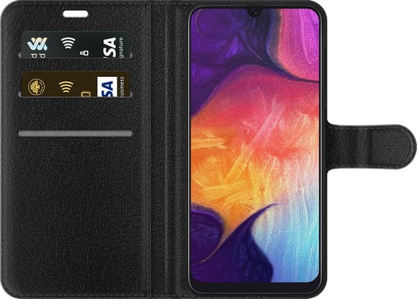 Kompatibel Tegnebogsetui til Samsung Galaxy A50 Græskarspøgelser orange