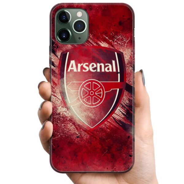 Apple iPhone 11 Pro TPU Mobilcover Arsenal Fodbold