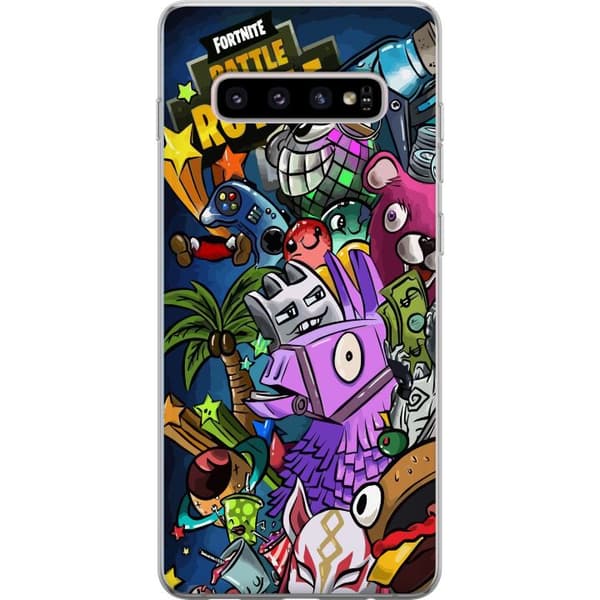 Kompatibelt Mobilskal till Samsung Galaxy S10+ Minecraft
