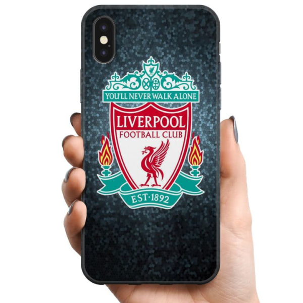 Apple iPhone XS TPU Matkapuhelimen kuori Liverpoolin Jalkapall