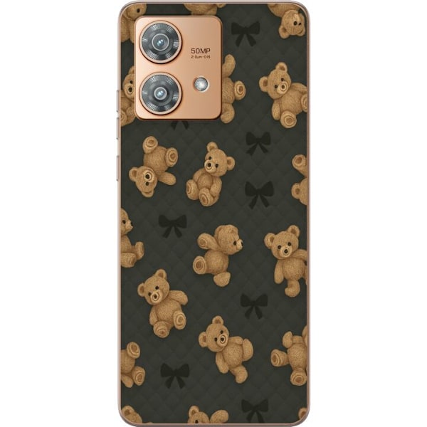 Motorola Edge 40 Neo Läpinäkyvä kuori Teddy Halauksia