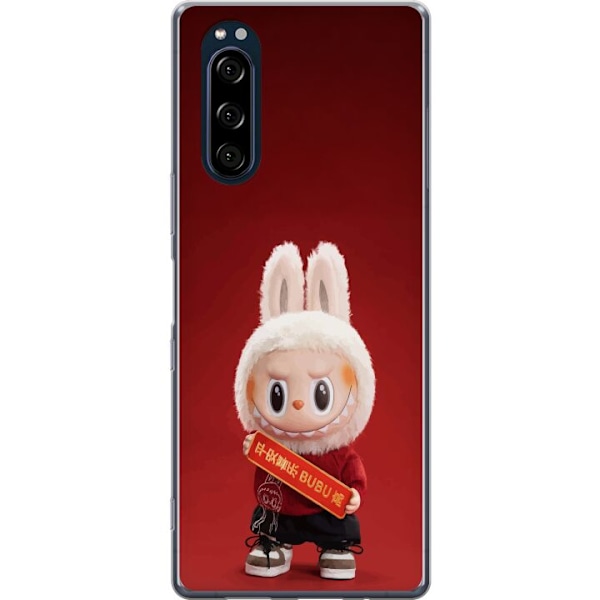 Sony Xperia 5 Läpinäkyvä kuori Pop Mart The Monsters Labubu