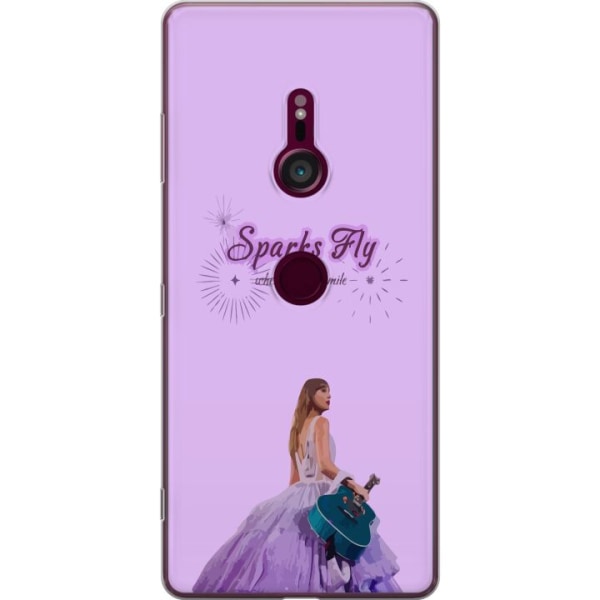 Sony Xperia XZ3 Gennemsigtig cover Taylor Swift - Sparks Fly