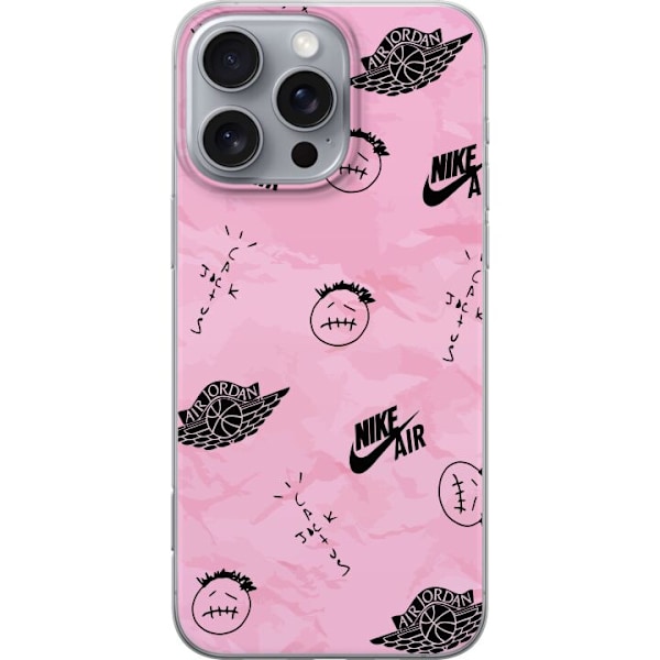 Apple iPhone 16 Pro Max Läpinäkyvä kuori Nike