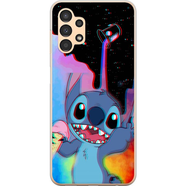 Samsung Galaxy A13 Genomskinligt Skal Stitch