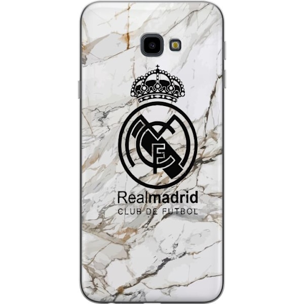 Samsung Galaxy J4+ Gennemsigtig cover Real Madrid