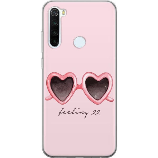 Xiaomi Redmi Note 8 Gennemsigtig cover Taylor Swift - Feeling