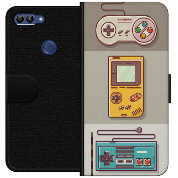 Huawei P smart Lommeboketui Nintendo Retro