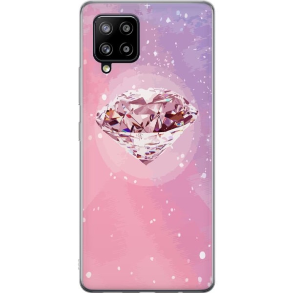 Samsung Galaxy A42 5G Gennemsigtig cover Glitter Diamant