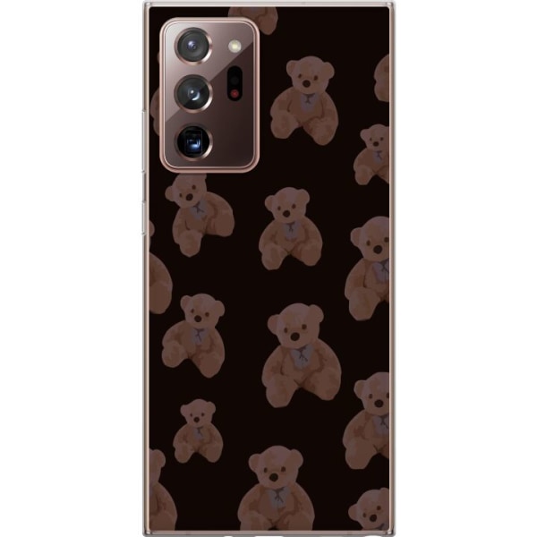 Samsung Galaxy Note20 Ultra Gennemsigtig cover En bjørn flere