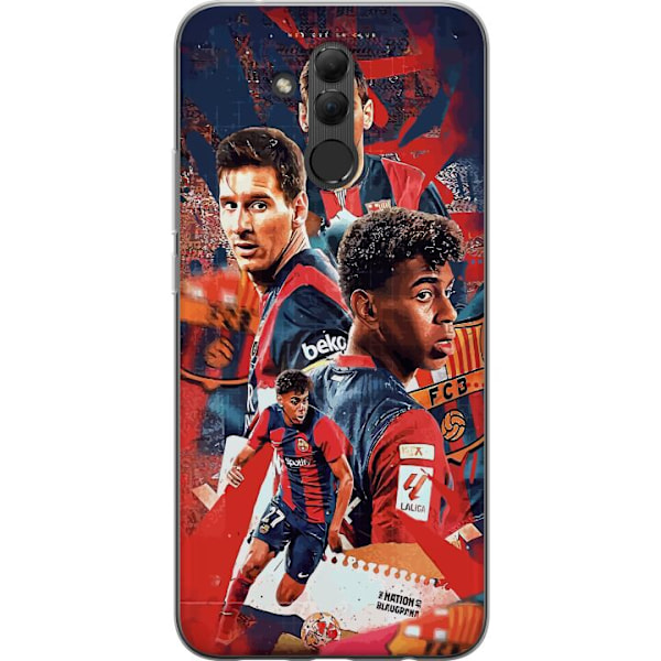 Huawei Mate 20 lite Genomskinligt Skal Yamal Lamine x Messi