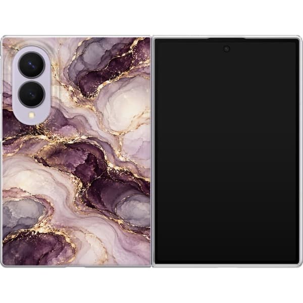 Kompatibelt Mobildeksel til Samsung Galaxy Z Fold8 Lilla agat lila