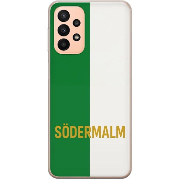 Samsung Galaxy A23 Läpinäkyvä kuori Södermalm - jalkapallo