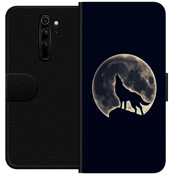 Xiaomi Redmi Note 8 Pro  Lompakkokotelo Suden Kuu