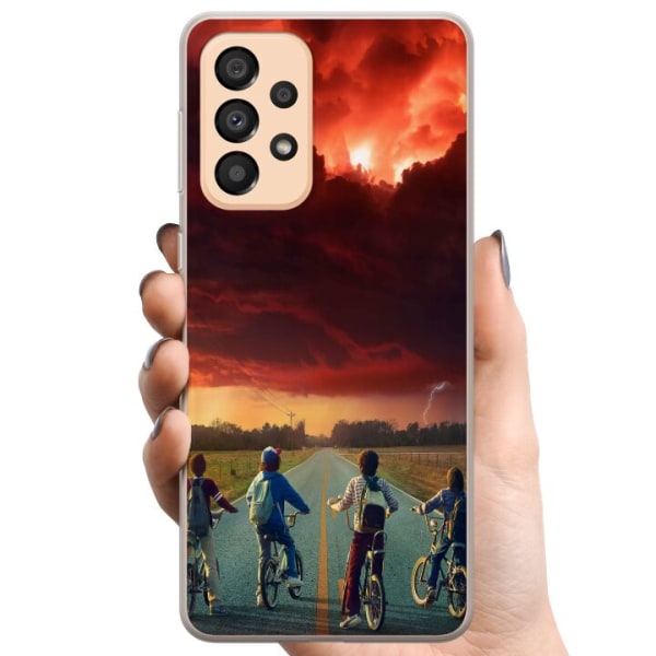 Samsung Galaxy A33 5G TPU Matkapuhelimen kuori Stranger Things