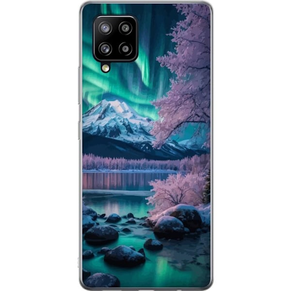 Samsung Galaxy A42 5G Läpinäkyvä kuori Norrsken