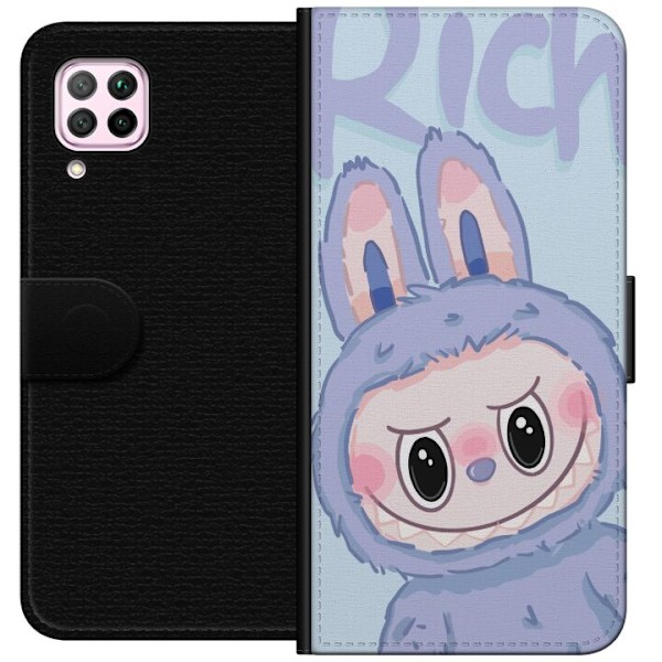 Huawei P40 lite Plånboksfodral Blue Bunny Labubu