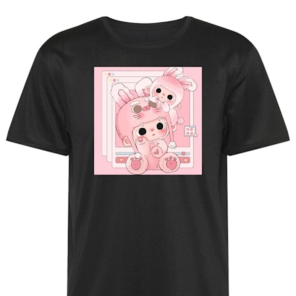 Trenings T-skjorte | Sport T-skjorte for Voksen TUTUBEAR svart Medium