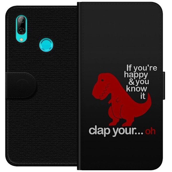 Huawei P smart 2019 Tegnebogsetui Dinosaur