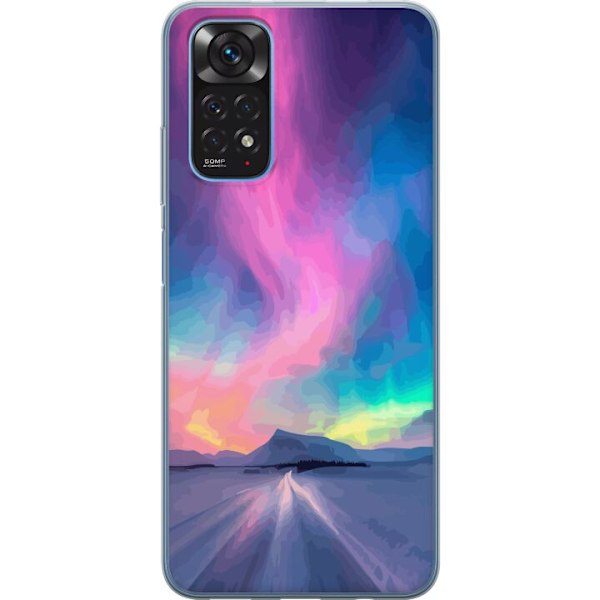 Xiaomi Redmi Note 11 Gennemsigtig cover Nordlys