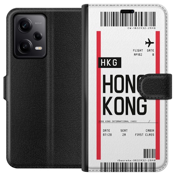 Xiaomi Redmi Note 12 Pro Plånboksfodral Hongkong