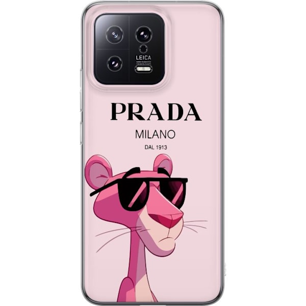 Xiaomi 13 Gjennomsiktig deksel Prada Rosa Panteren