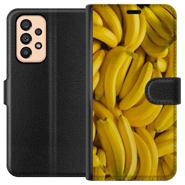 Samsung Galaxy A53 5G Plånboksfodral Banana Pattern – lekfu