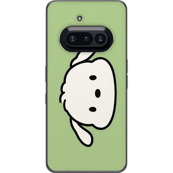 Nothing Phone (3a) Läpinäkyvä kuori Snoopy Flip