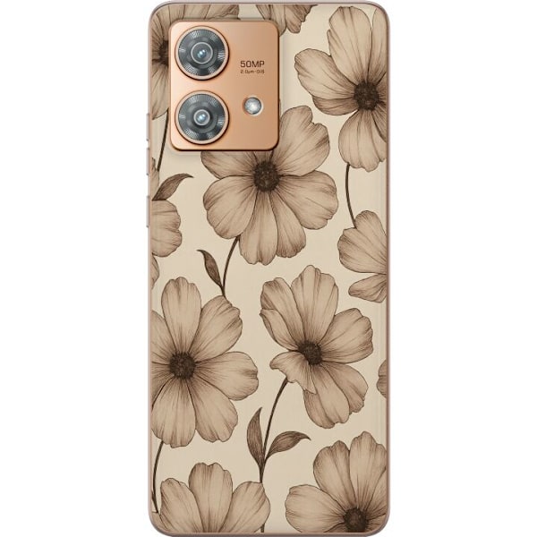 Motorola Edge 40 Neo Genomskinligt Skal Pastel Rush