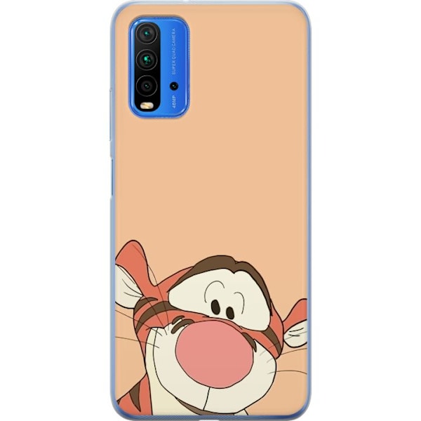 Xiaomi Redmi 9T Läpinäkyvä kuori Tiger HEJ!