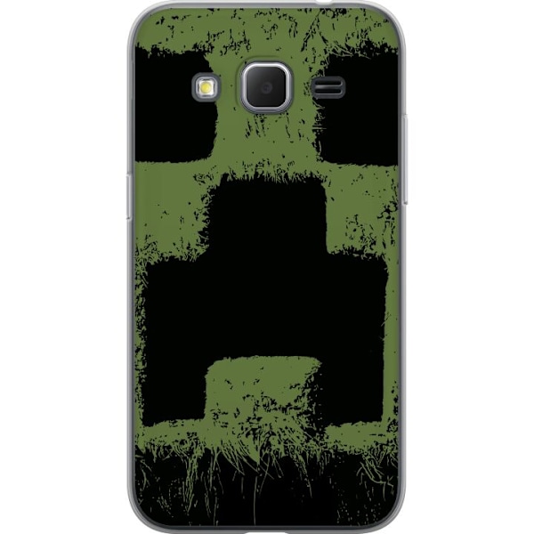 Samsung Galaxy Core Prime Läpinäkyvä kuori A Minecraft Movie