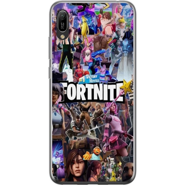 Huawei Y6 Pro (2019) Gennemsigtig cover Fortnite