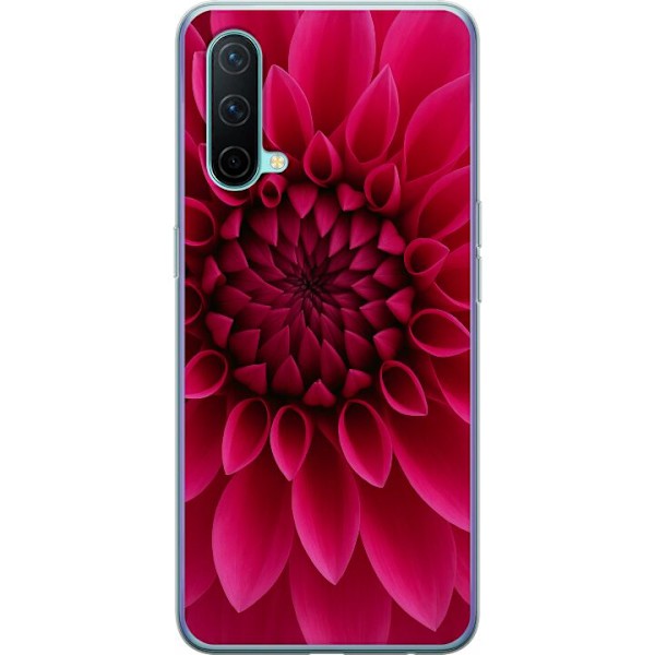 OnePlus Nord CE 5G Läpinäkyvä kuori Rosecore