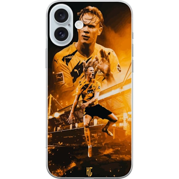 Apple iPhone 16 Plus Gennemsigtig cover Erling Haaland