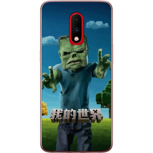OnePlus 7 Genomskinligt Skal A Minecraft Movie