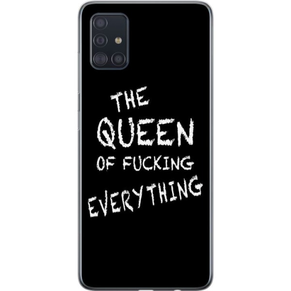 Samsung Galaxy A51 Gennemsigtig cover Dronning
