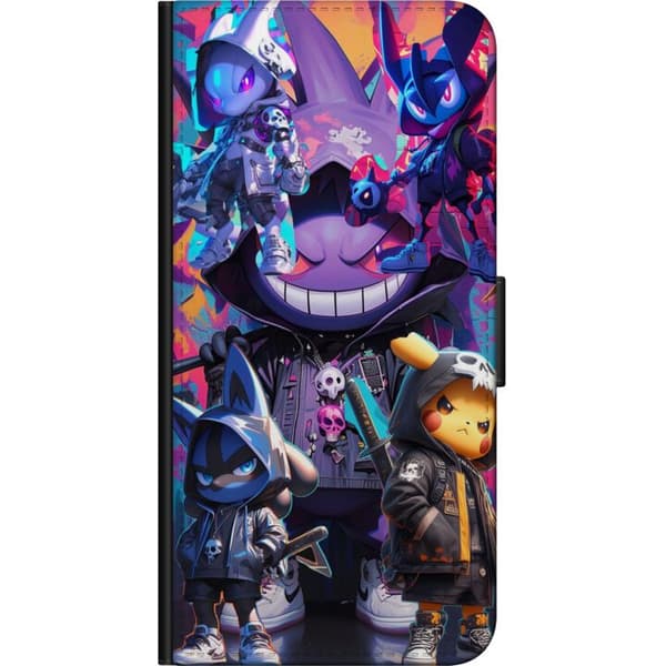 Kompatibel Tegnebogsetui til Samsung Galaxy A03s Pokemon