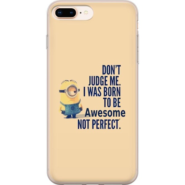 Apple iPhone 8 Plus Läpinäkyvä kuori Minions