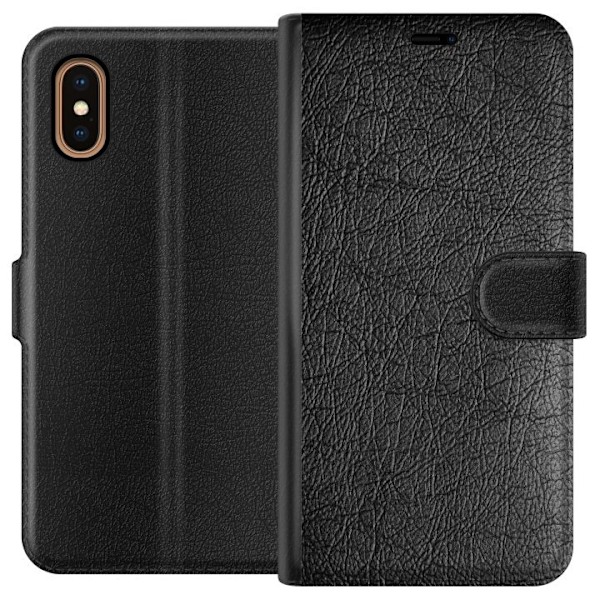 Apple iPhone XS Max Plånboksfodral Grå