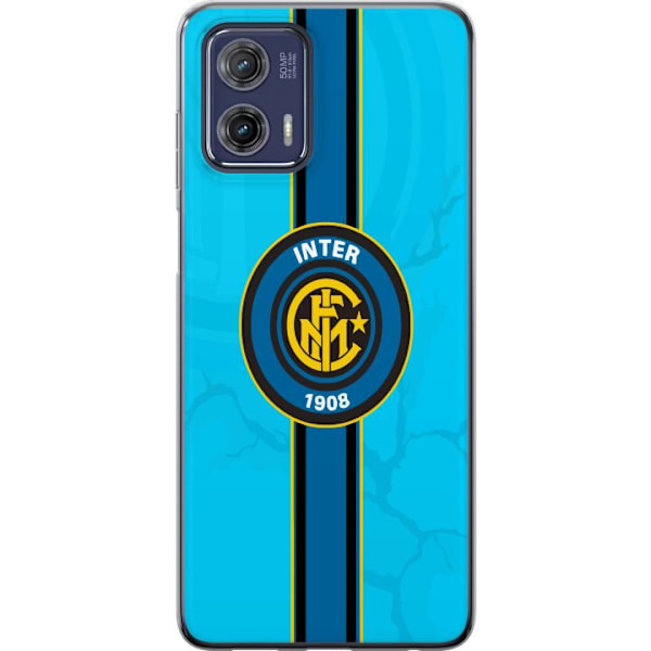 Motorola Moto G73 Gennemsigtig cover Inter Milan