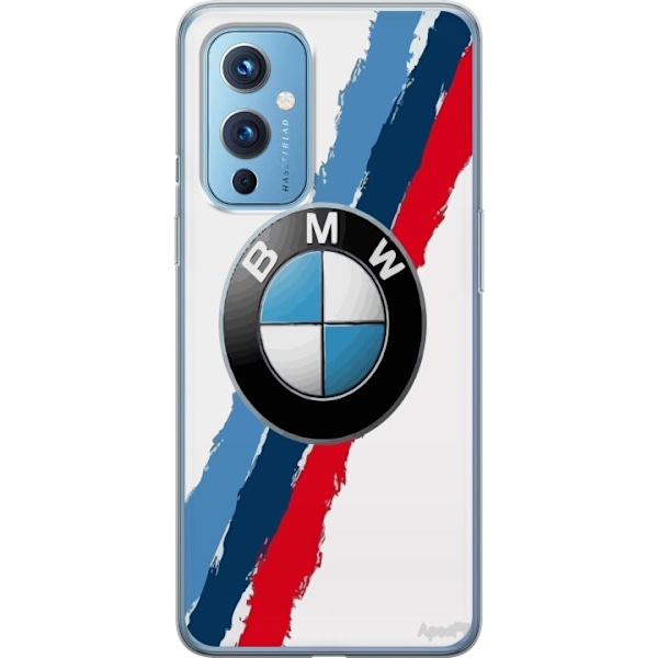 OnePlus 9 Gjennomsiktig deksel BMW Striper